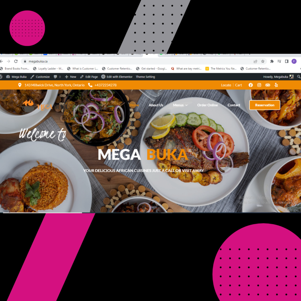 Web Design for MegaBuka